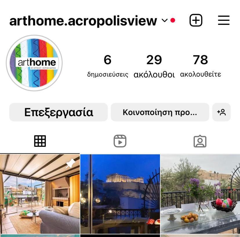 Arthome Acropolis View Athén Kültér fotó